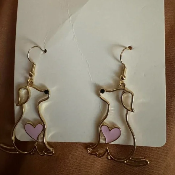 🐾 Dog Earrings 🐾 - Picture 4 of 4